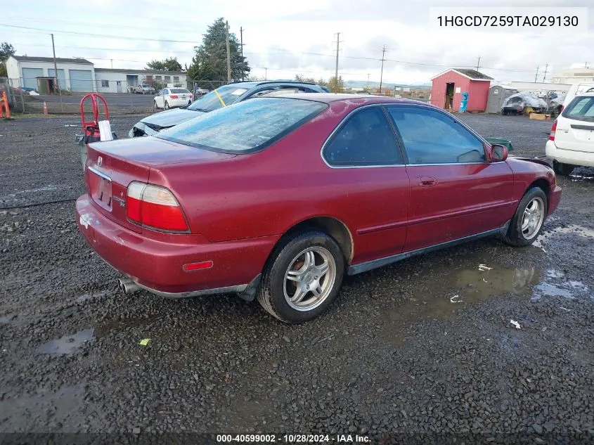 1996 Honda Accord Ex/Ex-R VIN: 1HGCD7259TA029130 Lot: 40599002