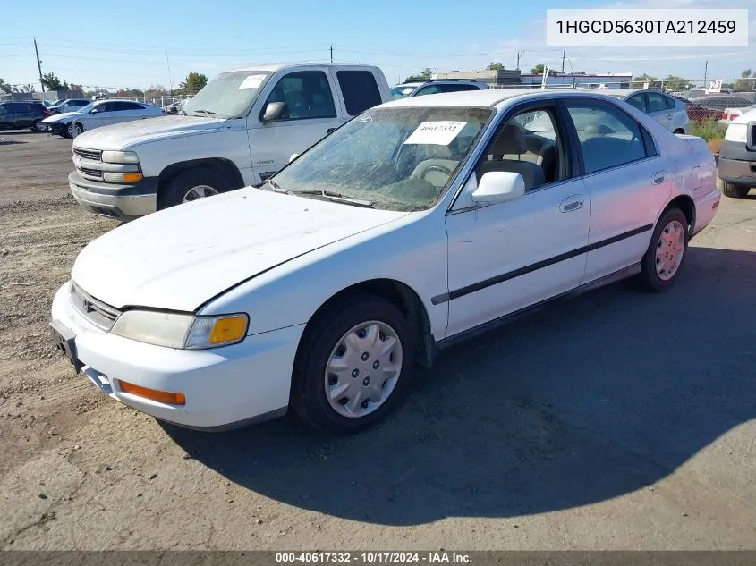 1996 Honda Accord Lx/Ex VIN: 1HGCD5630TA212459 Lot: 40617332