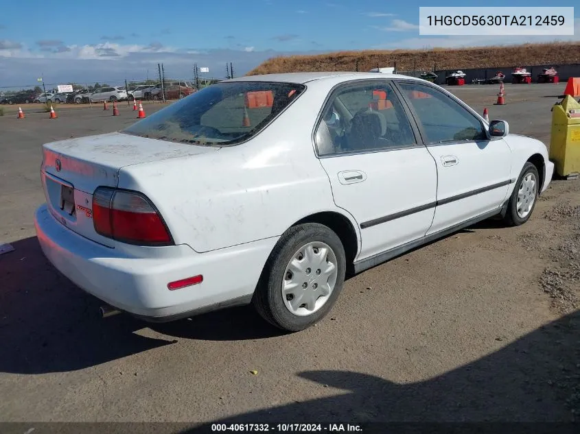 1996 Honda Accord Lx/Ex VIN: 1HGCD5630TA212459 Lot: 40617332