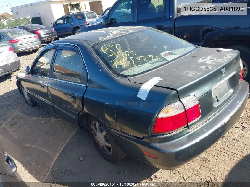 1996 Honda Accord Lx/Ex VIN: 1HGCD5535TA081899 Lot: 40626151