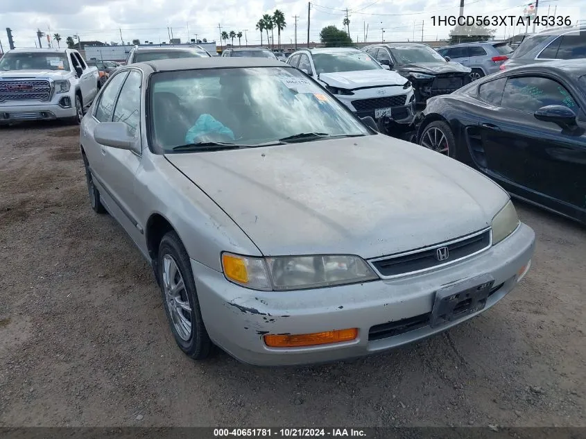 1996 Honda Accord Lx/Ex VIN: 1HGCD563XTA145336 Lot: 40651781