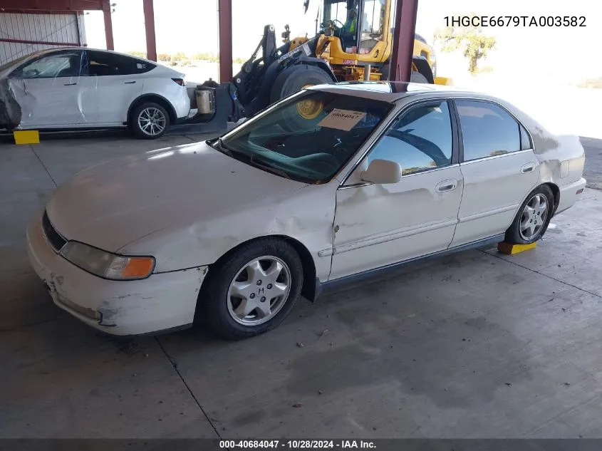 1996 Honda Accord Ex/Ex-R VIN: 1HGCE6679TA003582 Lot: 40684047