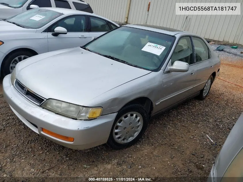 1HGCD5568TA181747 1996 Honda Accord Ex