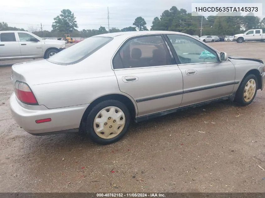 1996 Honda Accord Lx/Ex VIN: 1HGCD5635TA145373 Lot: 40762152