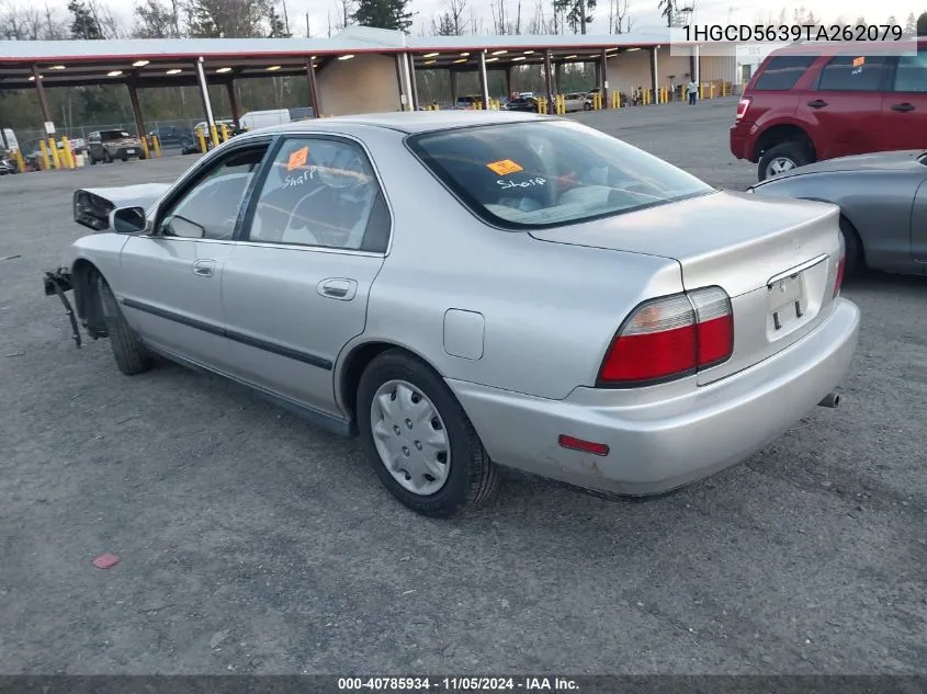 1996 Honda Accord Lx/Ex VIN: 1HGCD5639TA262079 Lot: 40785934