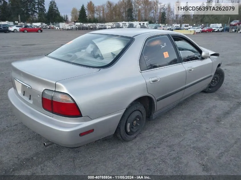 1996 Honda Accord Lx/Ex VIN: 1HGCD5639TA262079 Lot: 40785934