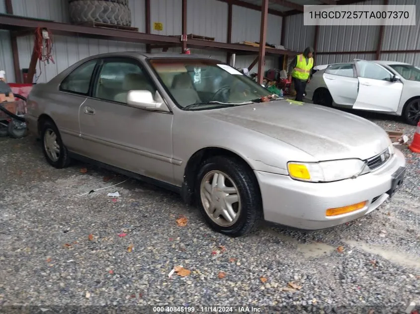 1996 Honda Accord Ex/Ex-R VIN: 1HGCD7257TA007370 Lot: 40845199