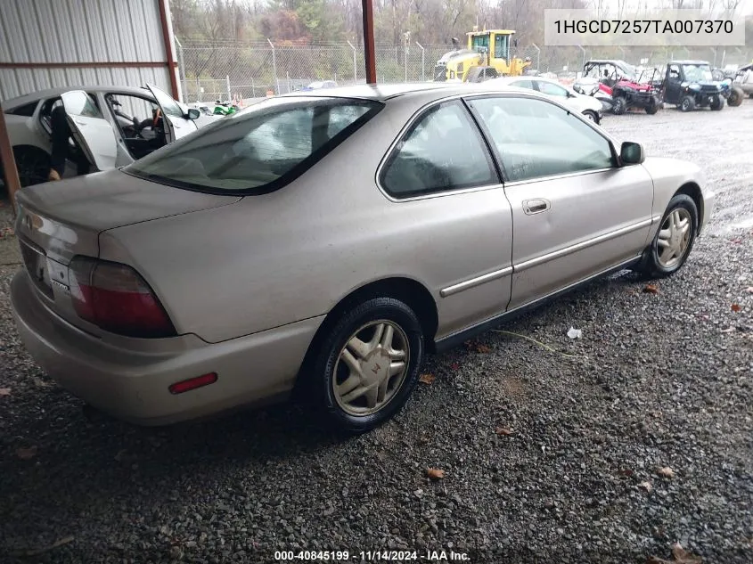 1996 Honda Accord Ex/Ex-R VIN: 1HGCD7257TA007370 Lot: 40845199