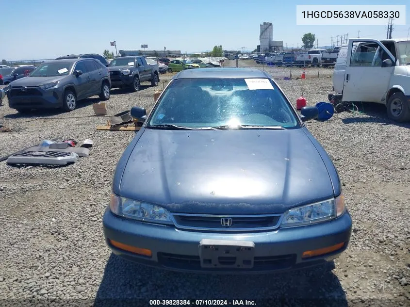 1997 Honda Accord Lx VIN: 1HGCD5638VA058330 Lot: 39828384