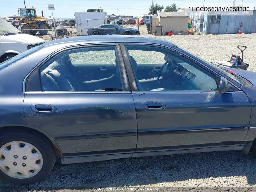 1997 Honda Accord Lx VIN: 1HGCD5638VA058330 Lot: 39828384