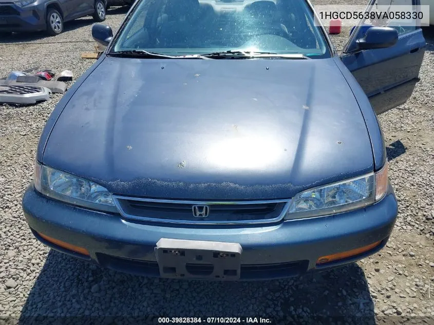 1997 Honda Accord Lx VIN: 1HGCD5638VA058330 Lot: 39828384