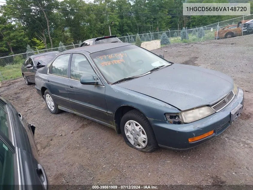 1997 Honda Accord Value VIN: 1HGCD5686VA148720 Lot: 39861989