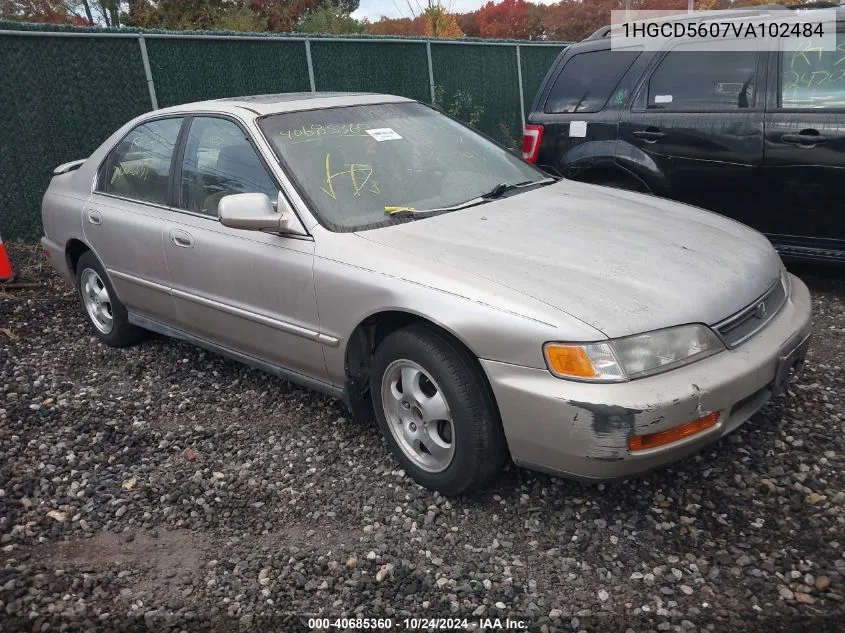 1997 Honda Accord Se VIN: 1HGCD5607VA102484 Lot: 40685360