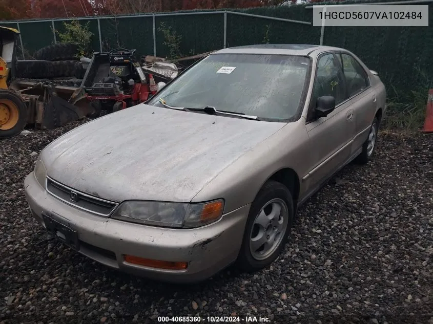 1997 Honda Accord Se VIN: 1HGCD5607VA102484 Lot: 40685360