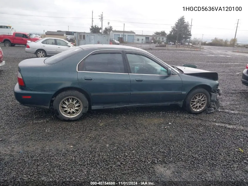 1997 Honda Accord Lx VIN: 1HGCD5636VA120100 Lot: 40754888