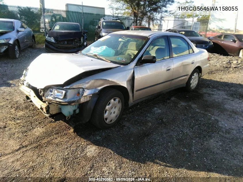 1HGCG5646WA158055 1998 Honda Accord Lx