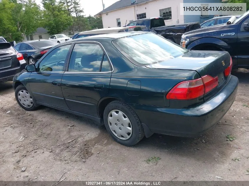 1999 Honda Accord Lx VIN: 1HGCG5641XA808282 Lot: 12027341