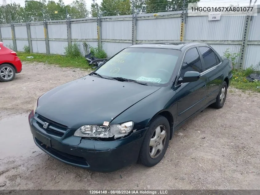 1999 Honda Accord Sdn VIN: 1HGCG1657XA801077 Lot: 12064149