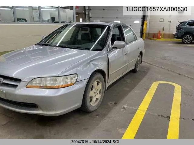 1999 Honda Accord Ex VIN: 1HGCG1657XA800530 Lot: 30047815