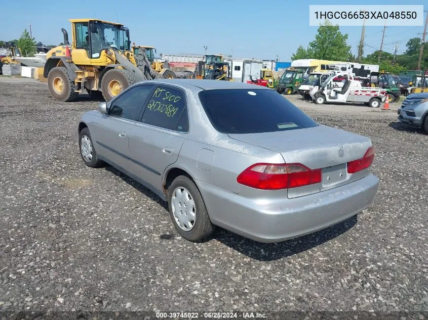 1999 Honda Accord Lx VIN: 1HGCG6653XA048550 Lot: 39745022