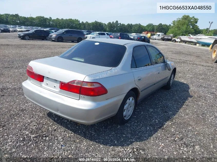 1999 Honda Accord Lx VIN: 1HGCG6653XA048550 Lot: 39745022