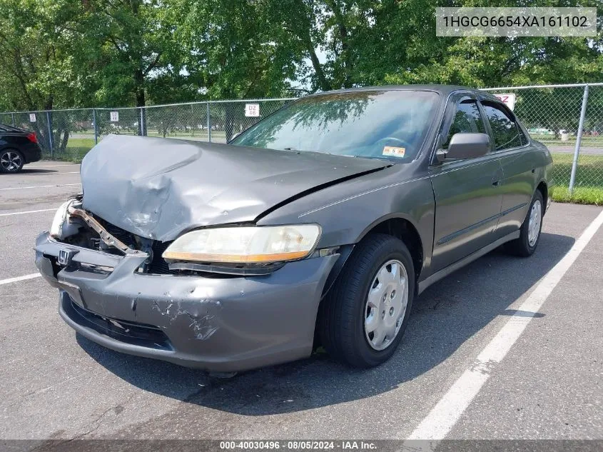 1HGCG6654XA161102 1999 Honda Accord Lx