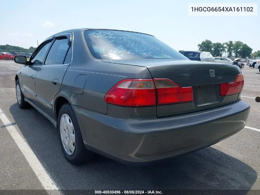 1HGCG6654XA161102 1999 Honda Accord Lx