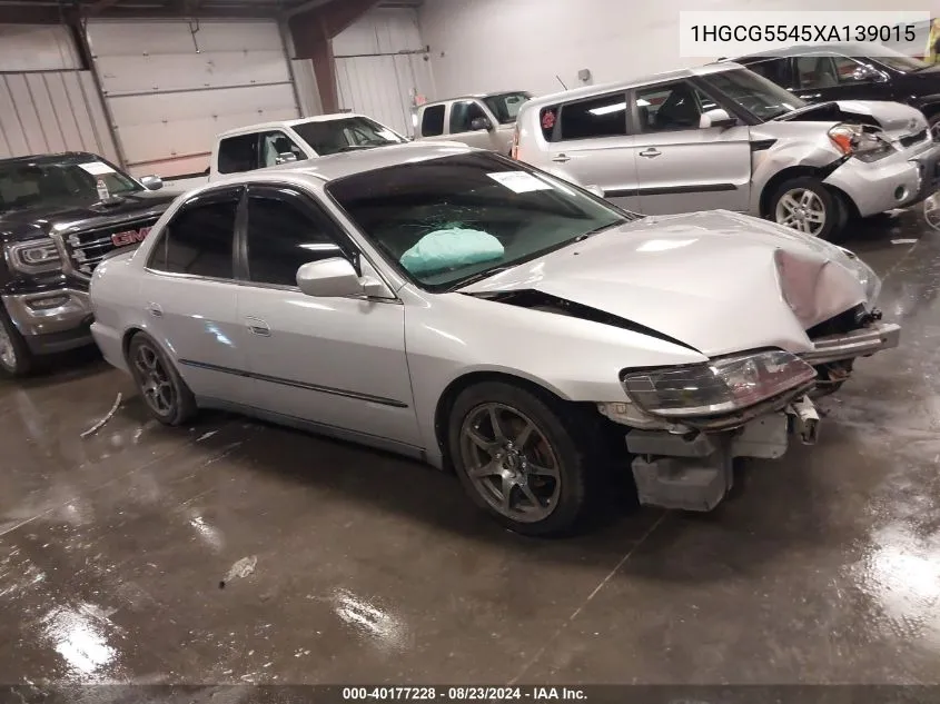 1HGCG5545XA139015 1999 Honda Accord Lx