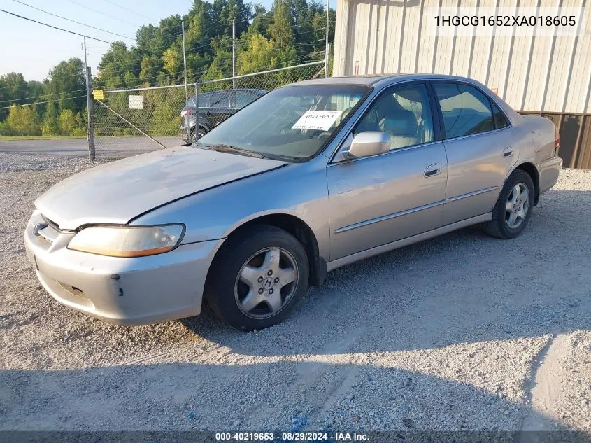 1HGCG1652XA018605 1999 Honda Accord Ex V6