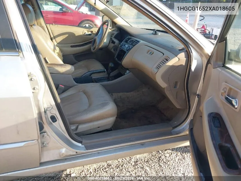 1HGCG1652XA018605 1999 Honda Accord Ex V6