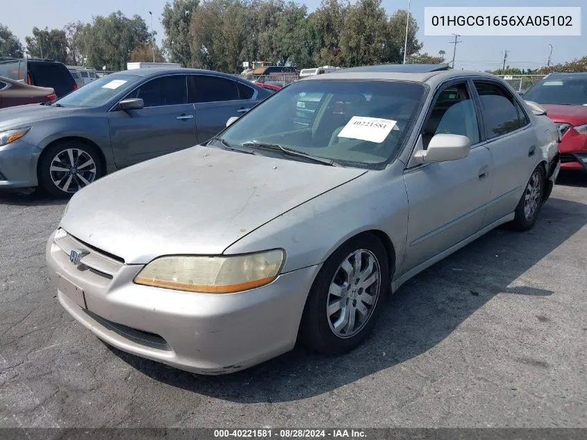 01HGCG1656XA05102 1999 Honda Accord Ex