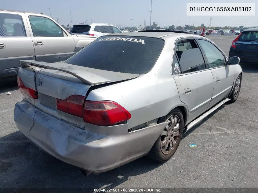 01HGCG1656XA05102 1999 Honda Accord Ex