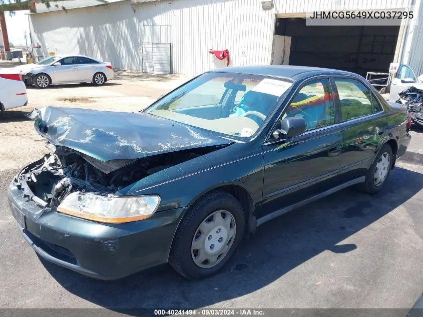 1999 Honda Accord Lx VIN: JHMCG5649XC037295 Lot: 40241494