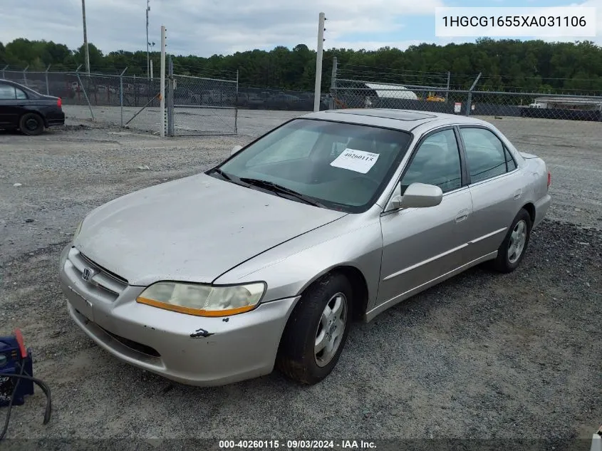 1HGCG1655XA031106 1999 Honda Accord Ex V6