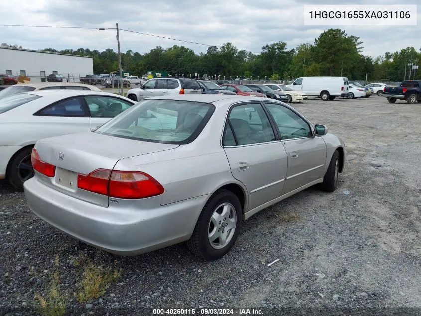 1HGCG1655XA031106 1999 Honda Accord Ex V6