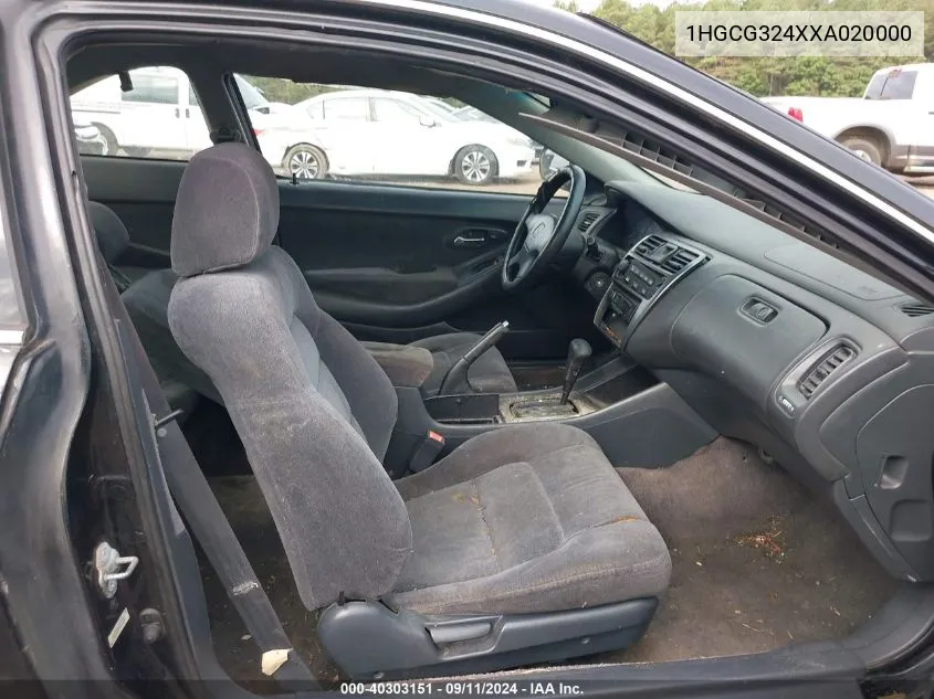 1HGCG324XXA020000 1999 Honda Accord Lx