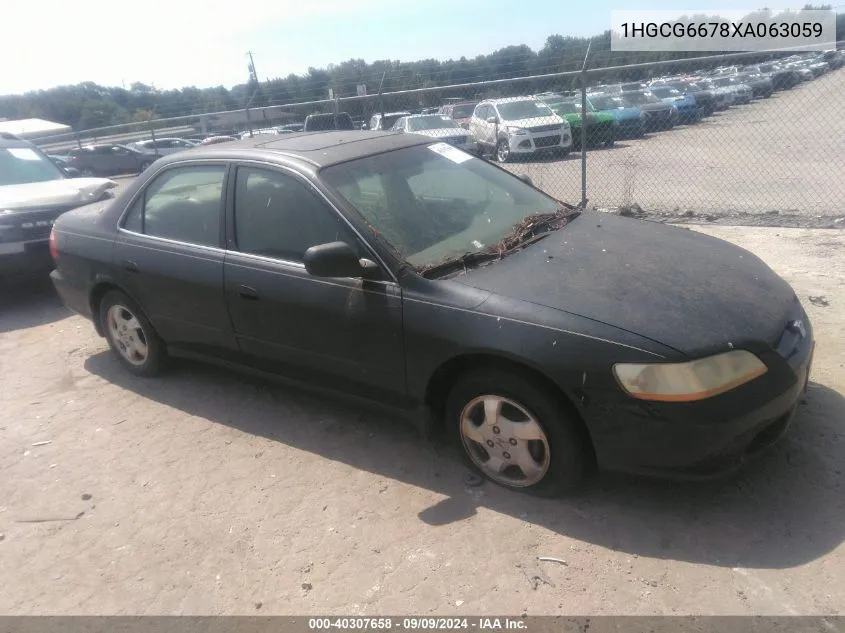 1HGCG6678XA063059 1999 Honda Accord Ex