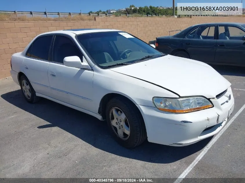 1999 Honda Accord Ex V6 VIN: 1HGCG1658XA003901 Lot: 40345796