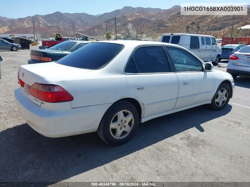 1HGCG1658XA003901 1999 Honda Accord Ex V6