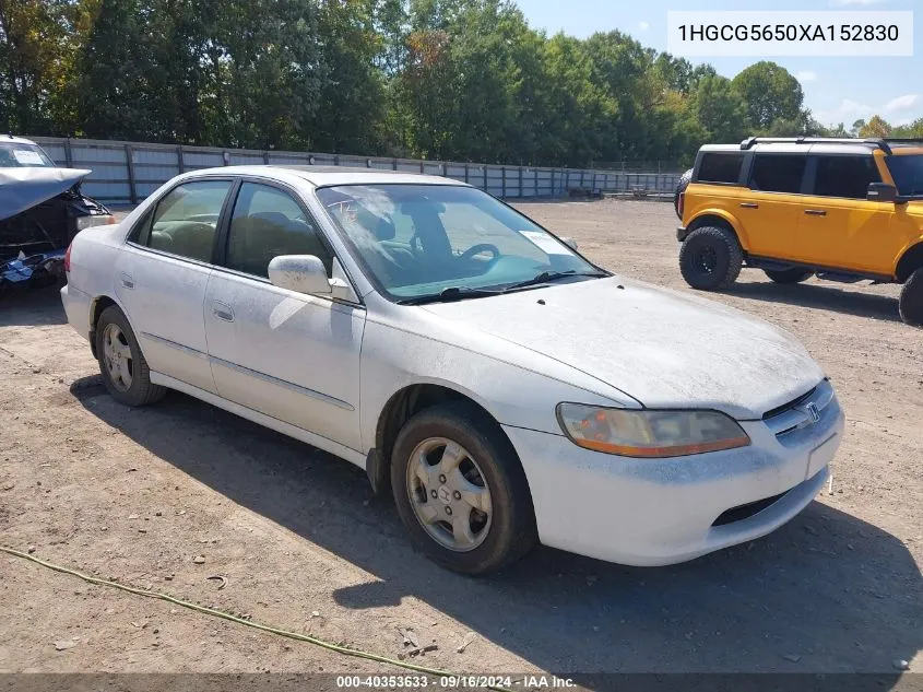 1HGCG5650XA152830 1999 Honda Accord Ex