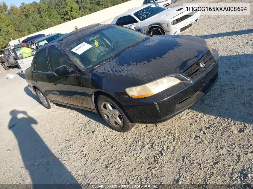 1HGCG165XXA008694 1999 Honda Accord Ex V6