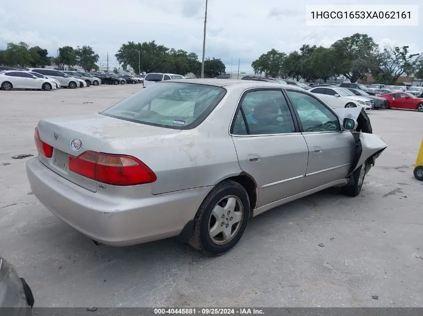 1999 Honda Accord Ex V6 VIN: 1HGCG1653XA062161 Lot: 40445881