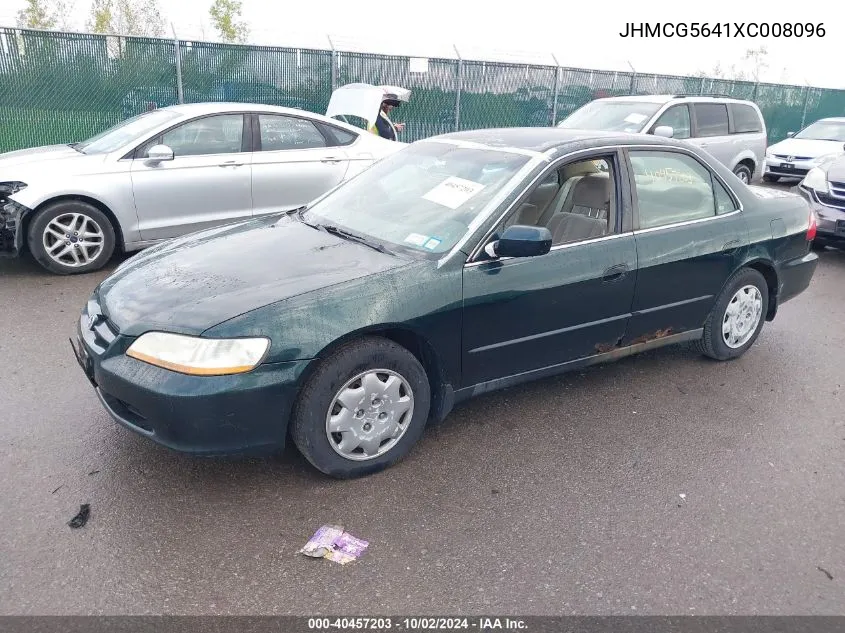 JHMCG5641XC008096 1999 Honda Accord Lx