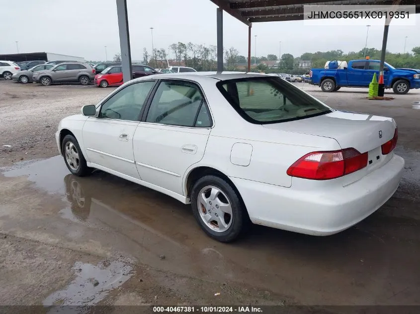 JHMCG5651XC019351 1999 Honda Accord Ex