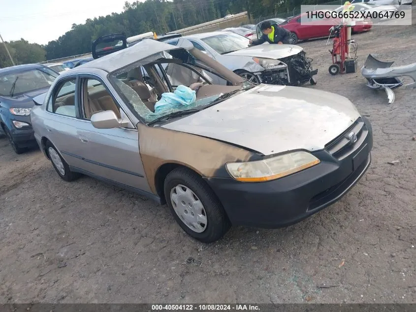 1999 Honda Accord Lx VIN: 1HGCG6652XA064769 Lot: 40504122