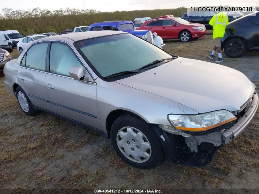 1999 Honda Accord Lx VIN: 1HGCG5648XA079018 Lot: 40541212