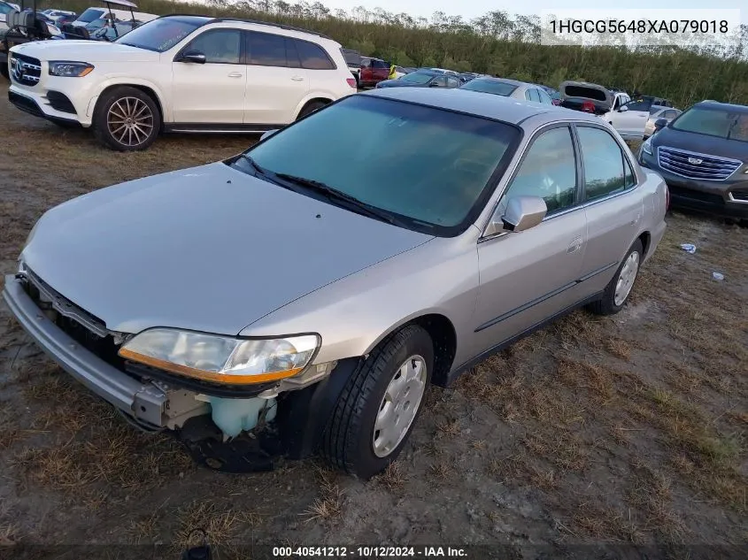 1999 Honda Accord Lx VIN: 1HGCG5648XA079018 Lot: 40541212