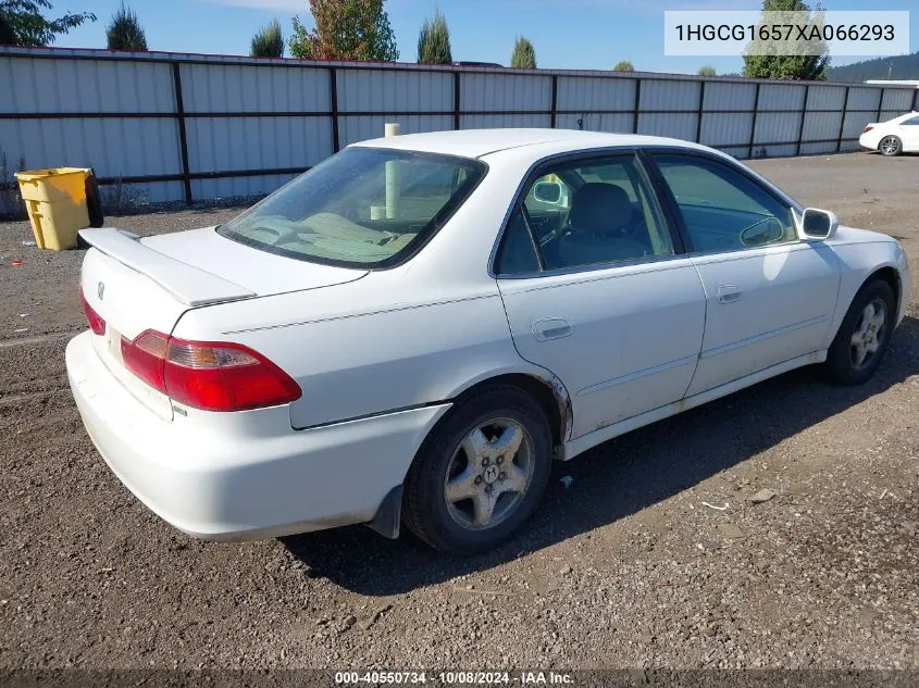 1999 Honda Accord Ex V6 VIN: 1HGCG1657XA066293 Lot: 40550734