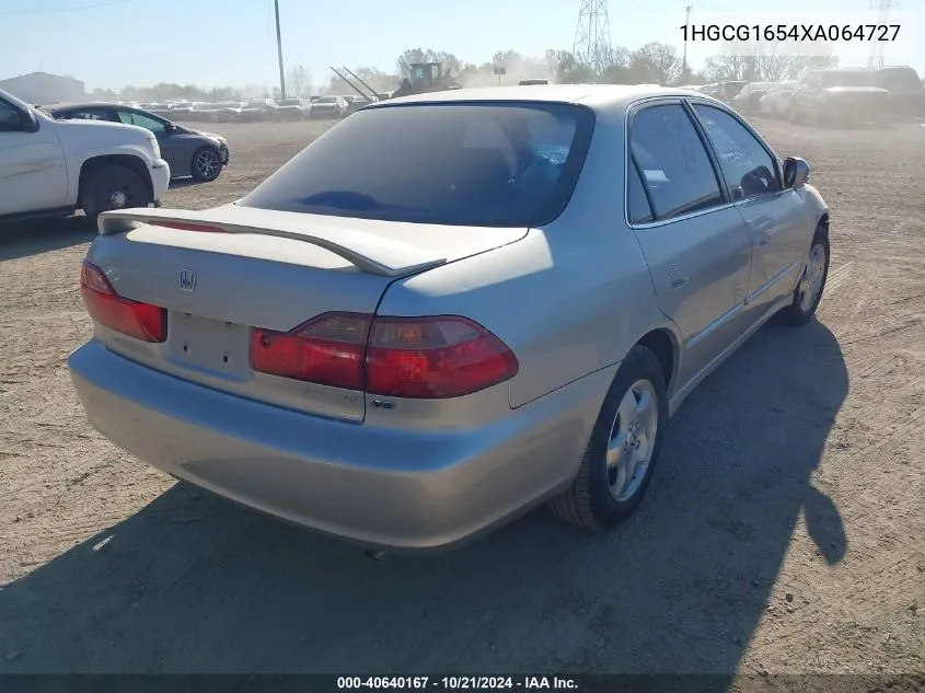 1HGCG1654XA064727 1999 Honda Accord Ex V6