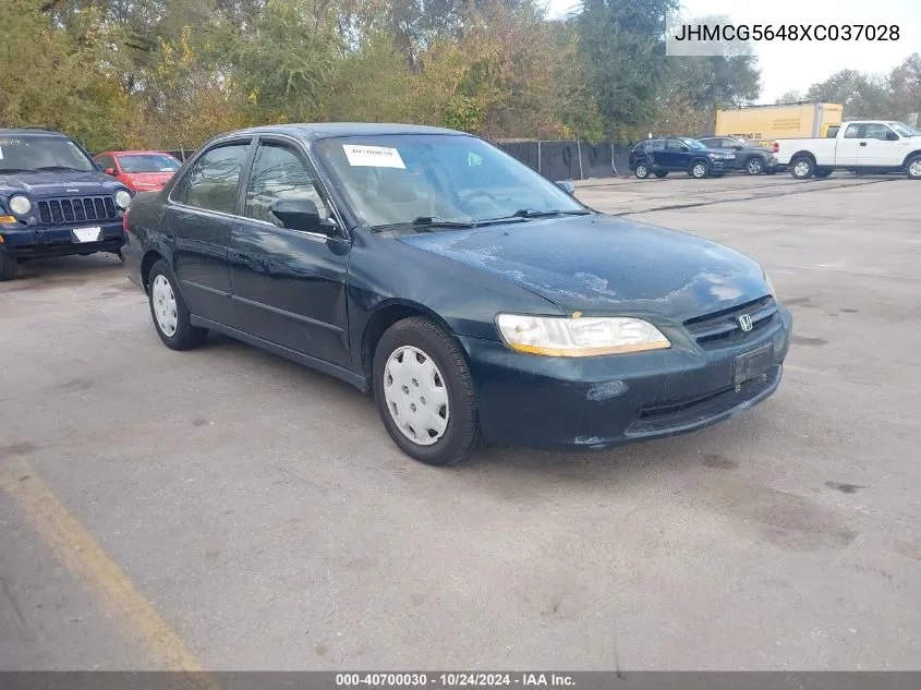 JHMCG5648XC037028 1999 Honda Accord Lx